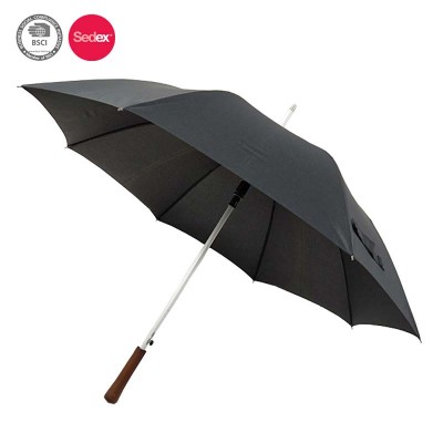 Wholesale Promotional Classic Alu shaft  straight umbrella