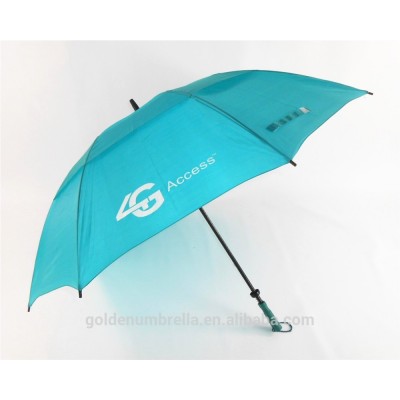 promotional custom made golf umbrella bsci audited factory storm umbrella