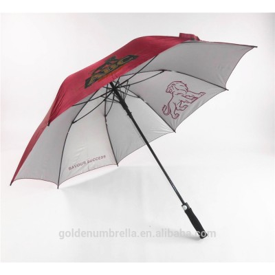 Custom made UV Coated promotional golf umbrella