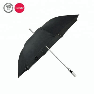 Hot selling pure color fiberglass golf umbrella