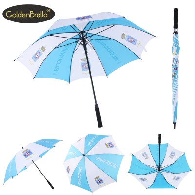 custom windproof golf umbrella auto open Bugdet vented sport golf brolly